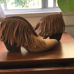 Coconuts by Matisse fringe bootie